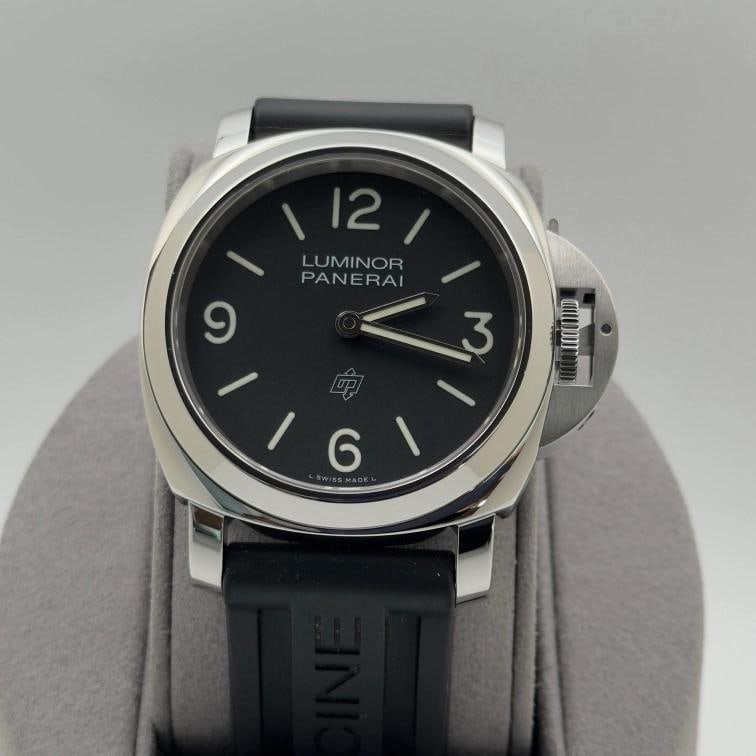 Panerai Luminor Base Logo PAM01086 PAM 1086 44mm Black Dial Stainless Steel - 2