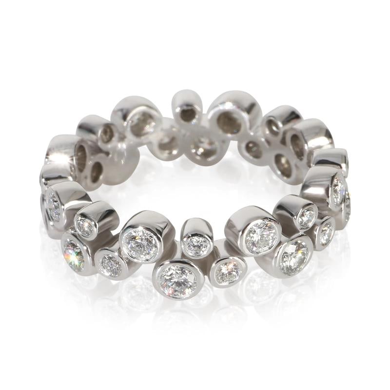Tiffany & Co. Platinum Diamond Bubbles Band - 3