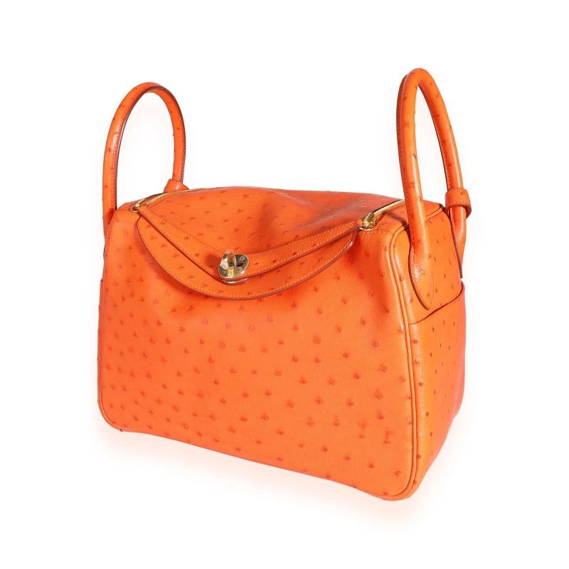 HermÃƒÂ¨s Tangerine Ostrich Lindy 30 GHW - 3