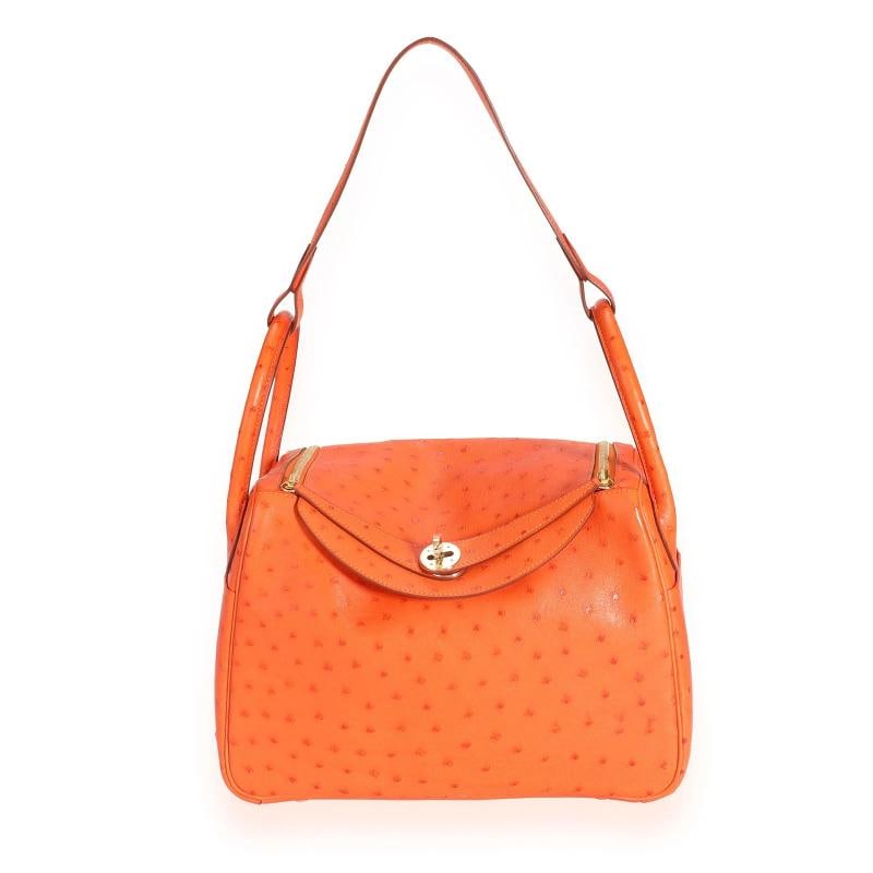 HermÃƒÂ¨s Tangerine Ostrich Lindy 30 GHW - 5