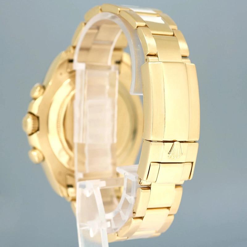 MINT Rolex Yacht-Master II 18k Yellow Gold 116688 44mm Regatta Blue Watch Box - 4