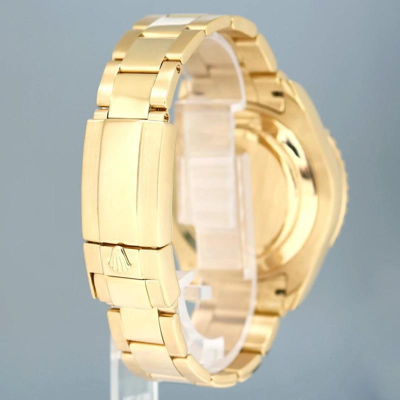 MINT Rolex Yacht-Master II 18k Yellow Gold 116688 44mm Regatta Blue Watch Box - 6