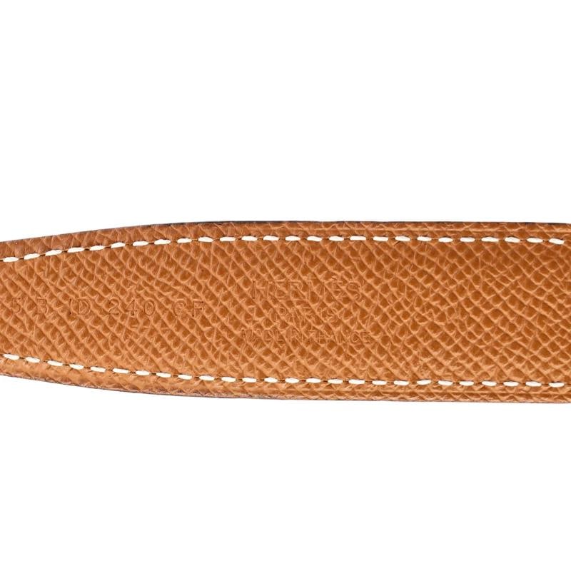 Hermes Constance Reversible Belt Leather Thin - 3
