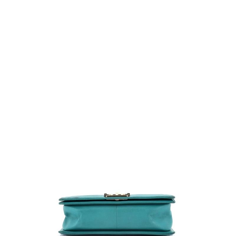 Chanel Boy Flap Bag Quilted Lambskin Old Medium - 5