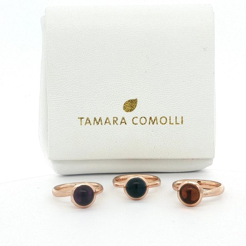 TAMARA COMOLLI Set of 3 Stackable Rings In 18K Rose Gold: Condition: Pre-owned - Good,Ring Size: 6.5,Brand: TAMARA COMOLLI,Metal Purity: 18k,Occasion: Valentine's Day, Anniversary, Mother's Day, Birthday, Christmas, Engagement,Base Metal: Gold,Features: