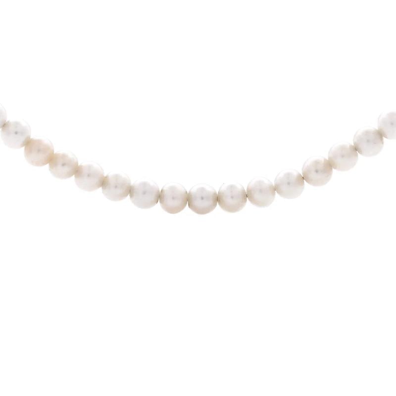 Tiffany & Co. Return to Tiffany Wrap Toggle Necklace Sterling Silver: Condition: Pre-owned - Good,Brand: Tiffany & Co.,Main Stone: Diamond,Metal: Sterling Silver,Metal Purity: Unknown,Style: Necklace,Type: Necklace,Color: Silver,Material: Diamond, Pearl, Sterling Silver