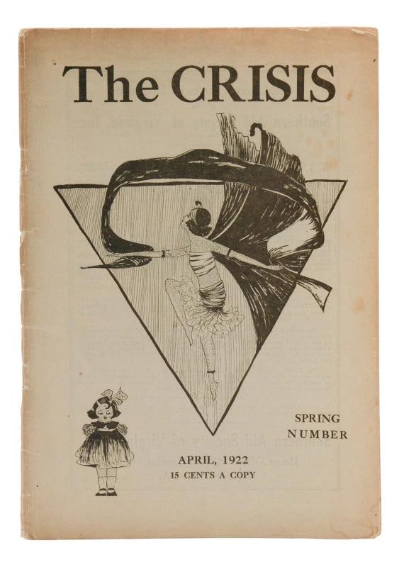 The Crisis ~ Edited by W.E.B. DUBOIS ~ NAACP Magazine ~ Vol. 23 No. 6 April 1922 (1 of 4)