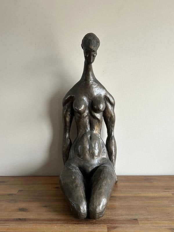 Doris Caesar Signed Bronze Art Sculpture~(25.5" Tall): Condition: Used: An item that has been used previously. See the sellerÃ¢â‚¬â„¢s listing for full details and description of any imperfections. ,Artist: Doris 
