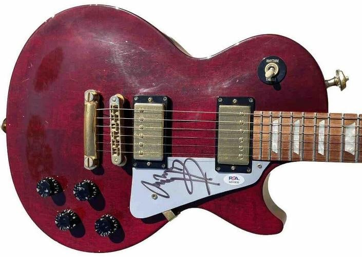Jimmy Page Signed 1997 Gibson Les Paul Studio Electric Guitar (PSA LOA) (1 of 7)