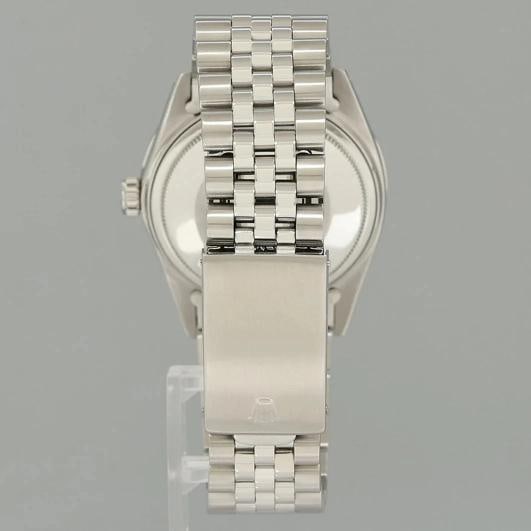 Rolex DateJust 1601 Glacier Blue Diamond White Gold Jubilee Band 36mm Watch Box - 5