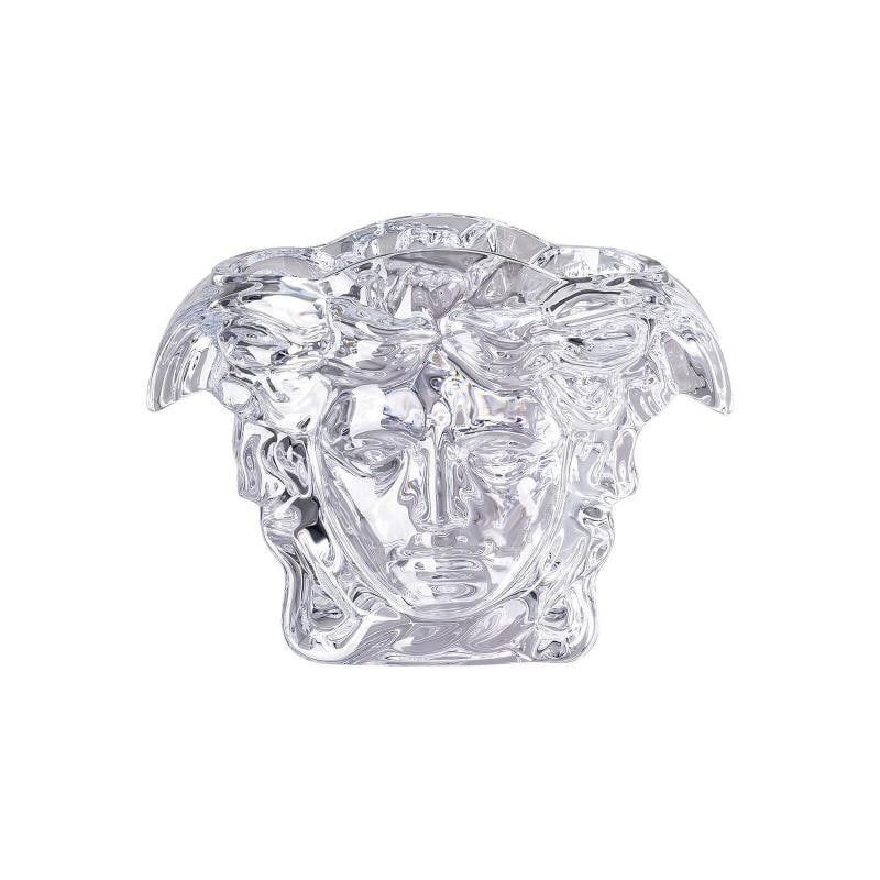 Versace Rosenthal Medusa Grande Vase H. 19 cm (7.48") Clear, in Crystal (1 of 4)