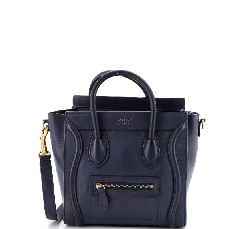 Celine Luggage Bag Smooth Leather Nano (1 of 6)
