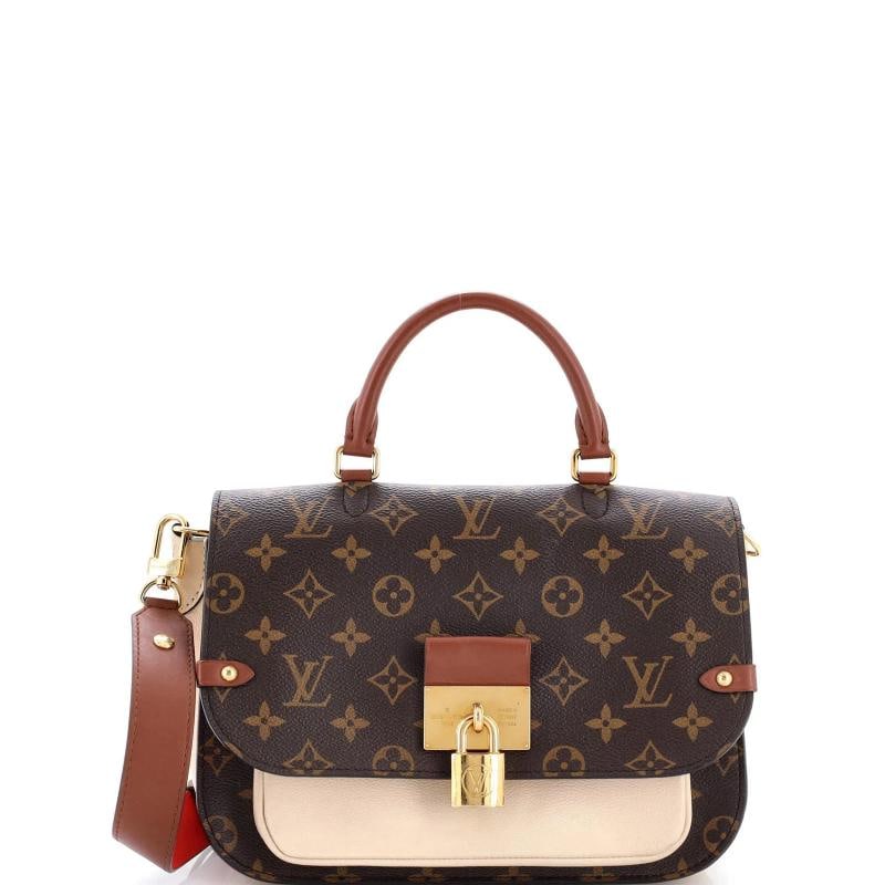 Louis Vuitton Vaugirard Handbag Monogram Canvas with Leather: Accessories: Dust Bag, With Strap Measurements: Handle Drop 4", Height 7", Width 10.5", Depth 3", Strap Drop 11.5". Condition: Pre-owned - Good,Brand: Louis Vuitton,Exterior Material: Canvas Coated, L