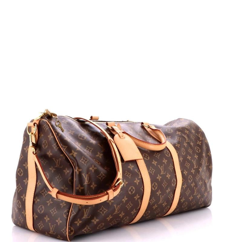 Louis Vuitton Keepall Bandouliere Bag Monogram Canvas 55 - 2