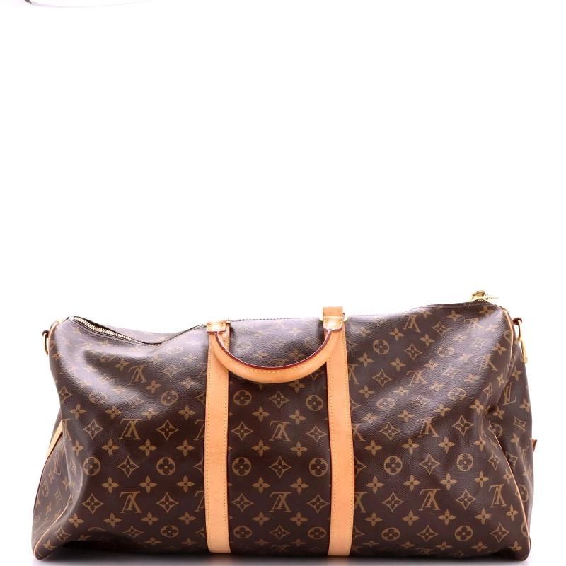 Louis Vuitton Keepall Bandouliere Bag Monogram Canvas 55 - 3