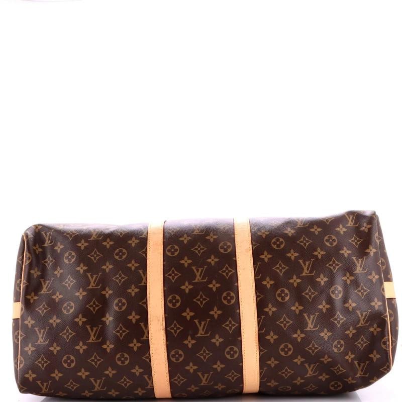 Louis Vuitton Keepall Bandouliere Bag Monogram Canvas 55 - 4