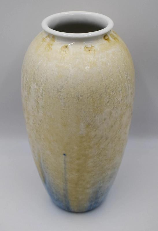 Rare Royal Copenhagen C.F. Ludvigsen Crystalline Glazed Porcelain Vase - 10