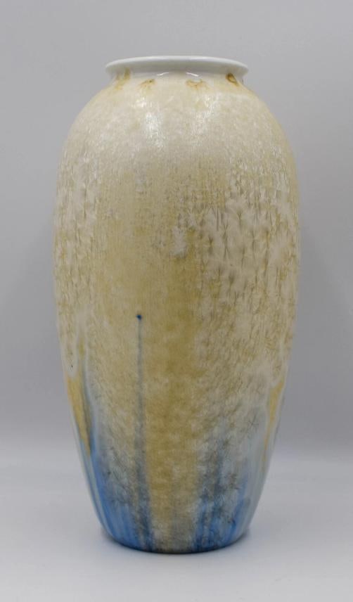 Rare Royal Copenhagen C.F. Ludvigsen Crystalline Glazed Porcelain Vase - 9