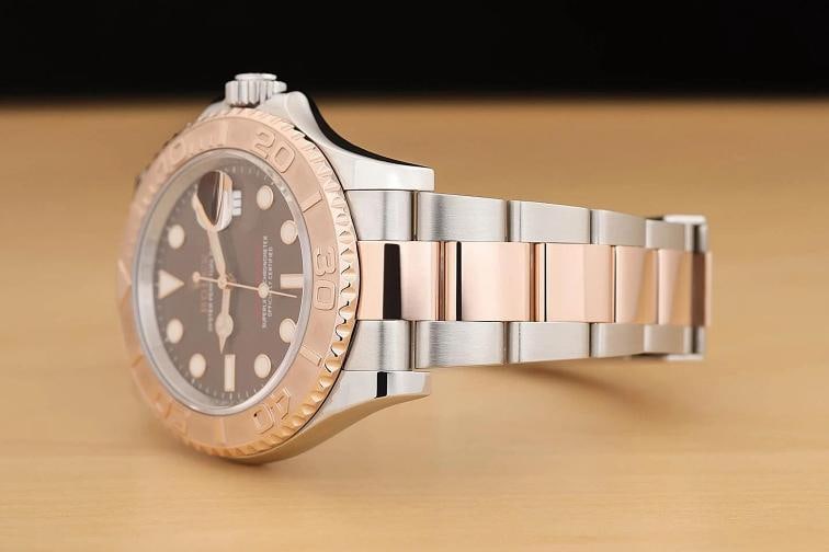ROLEX YACHT-MASTER 126621 40MM CHOCOLATE 18K ROSE GOLD STEEL OYSTER WATCH - 4