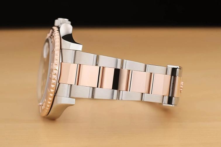 ROLEX YACHT-MASTER 126621 40MM CHOCOLATE 18K ROSE GOLD STEEL OYSTER WATCH - 5
