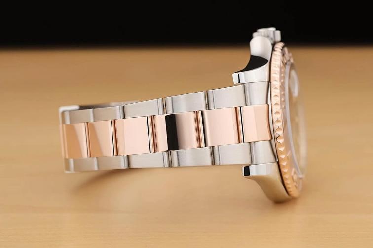 ROLEX YACHT-MASTER 126621 40MM CHOCOLATE 18K ROSE GOLD STEEL OYSTER WATCH - 8