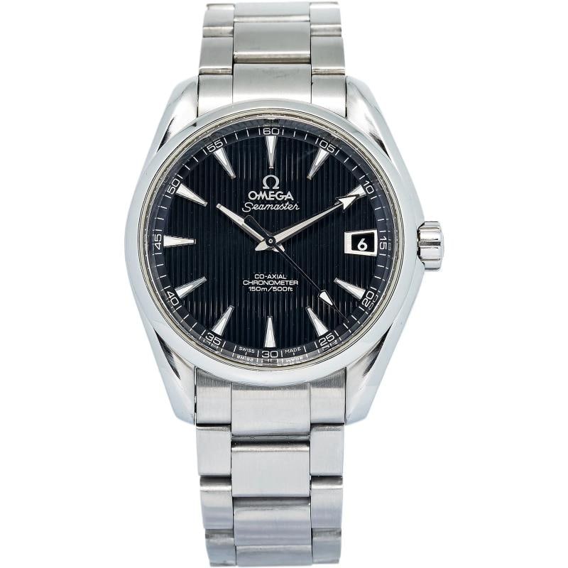 Omega Seamaster Aqua Terra 231.10.39.21.01.001 SS Teak Black Dial Automatic 39mm (1 of 6)
