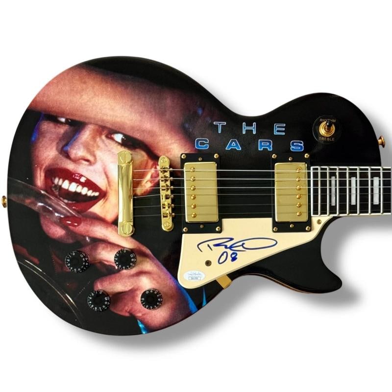 Ric Ocasek Signed Guitar Custom Graphics JSA COA The Cars Just What I Needed: Industry: Music,Signed: Yes,Autograph Authentication: James Spence (JSA),Object Type: Guitar & Guitar Pick,Original/Reproduction: Original,Country of Origin: United States