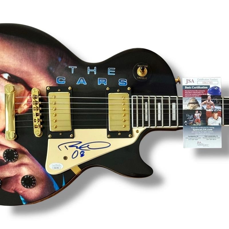 Ric Ocasek Signed Guitar Custom Graphics JSA COA The Cars Just What I Needed - 2