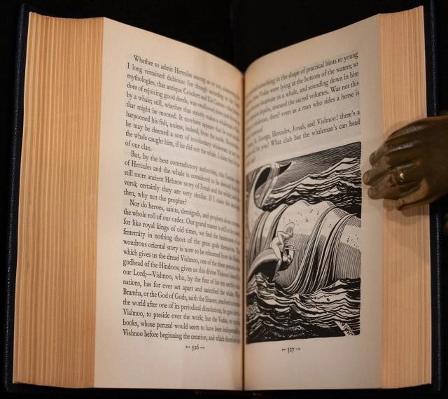 Herman Melville / Moby Dick or The Whale 1st Edition 1930 - 15