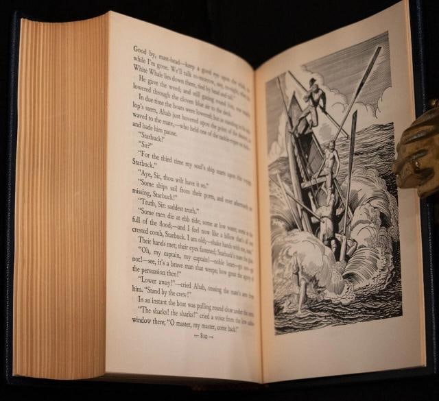 Herman Melville / Moby Dick or The Whale 1st Edition 1930 - 17