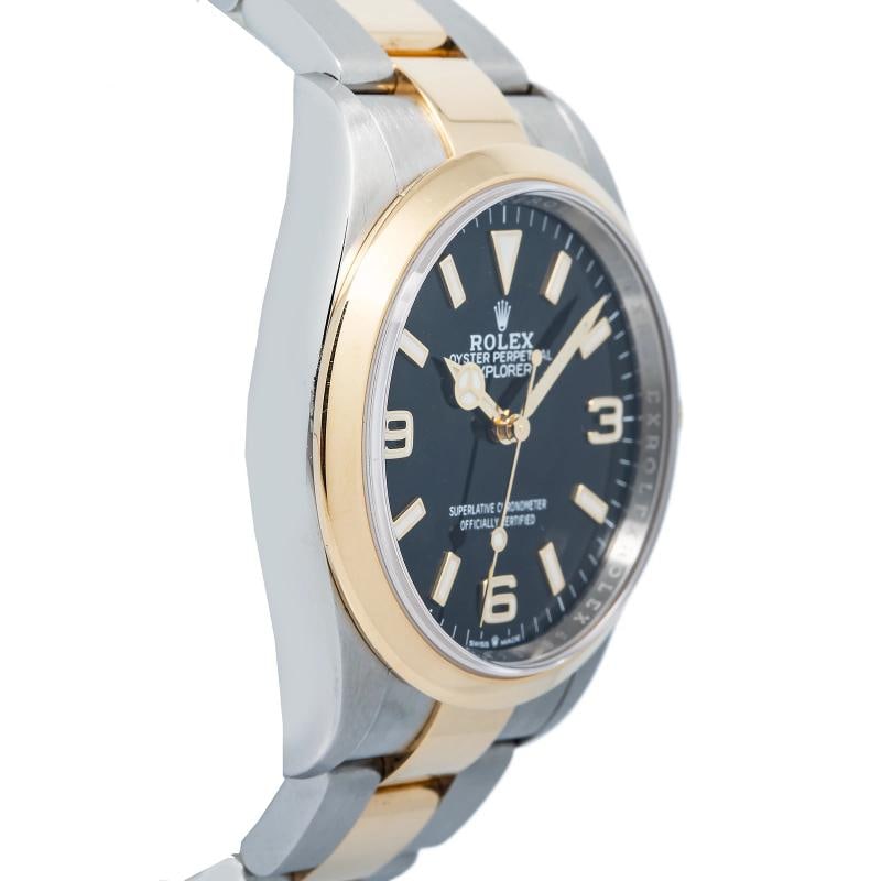 Rolex Explorer 124273 2022 Card 18K YG Two Tone Black Dial Auto Men's Watch 36mm - 4