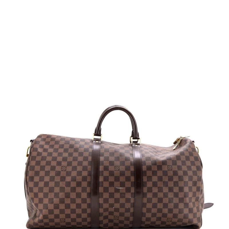 Louis Vuitton Keepall Bandouliere Bag Damier 55 - 3