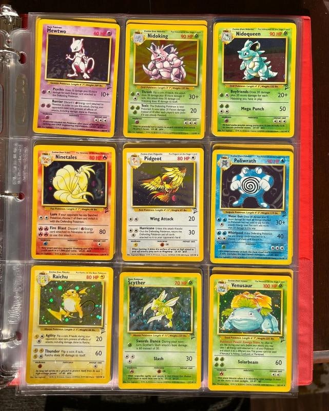 2000 Pokemon TCG: Complete Base Set 2 Collection (130/130) NM / MP Condition - 3