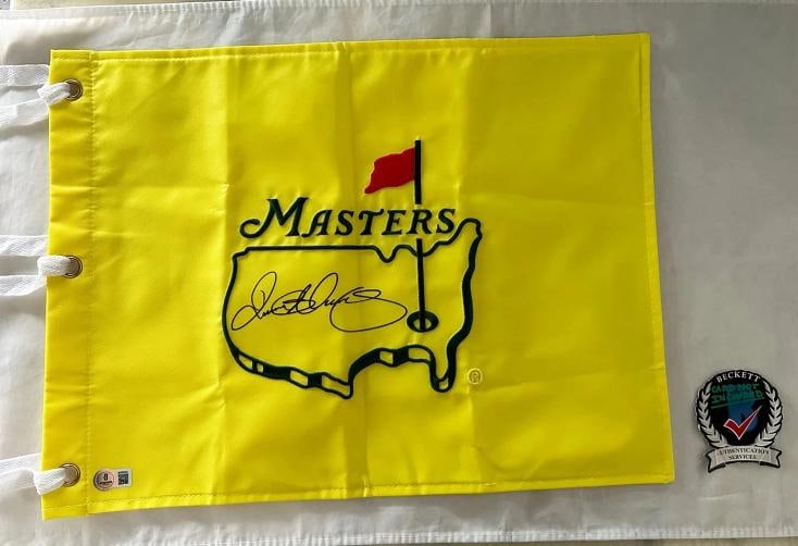 Rory McIlroy Signed Undated Masters Flag Beckett BAS 1 COA: Condition: New: A brand-new, unused, unopened, undamaged item (including handmade items),Autographed Item: Flag,Industry: Sports,Signed: Yes,Original/Reproduction: Original,Country of Origin: United