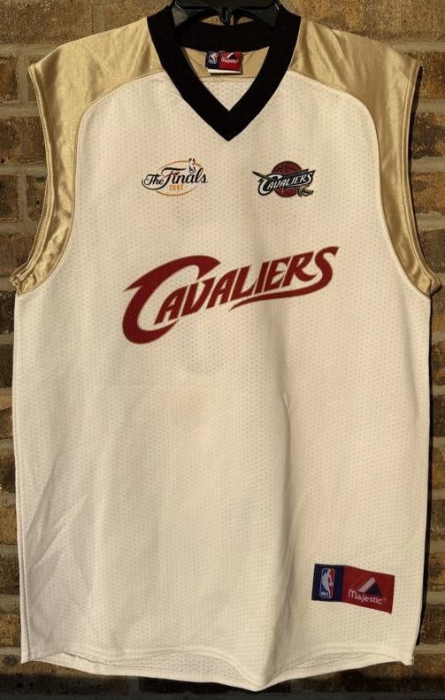 LeBron James Autographed Signed Cavaliers NBA Finals Jersey Auto PSA/DNA LOA - 6