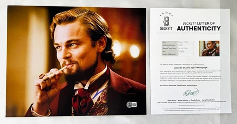 Leonardo Dicaprio Signed 11x14 Photo The Wolf of Wall Street Beckett BAS COA: Condition: New: A brand-new, unused, unopened, undamaged item (including handmade items).Country of Origin: United States,Modified Item: No,Original/Reproduction: Original