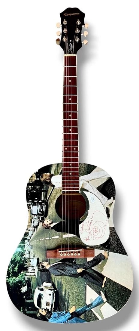 Paul McCartney Signed Guitar Custom JSA COA The Beatles + Hand Drawn Sketch!! - 3