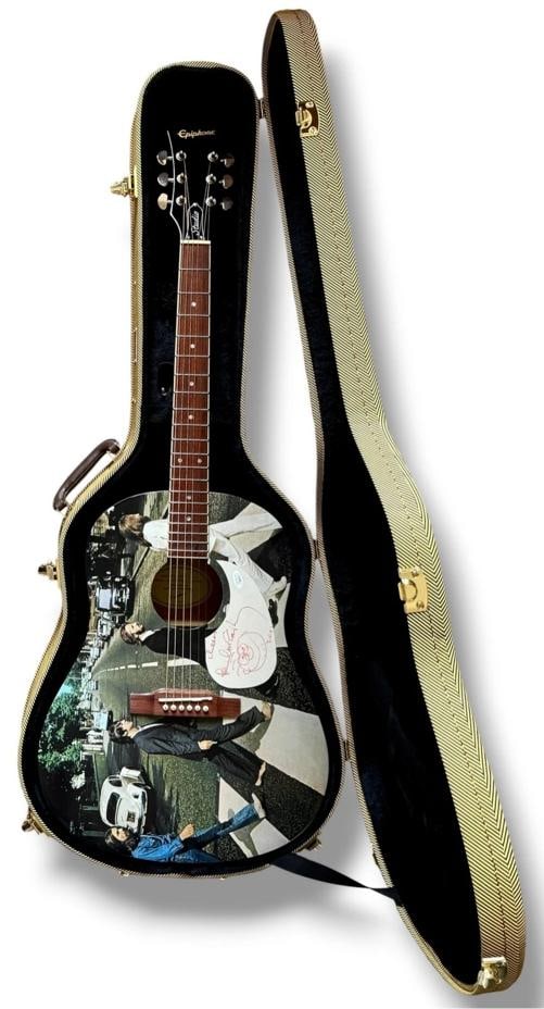 Paul McCartney Signed Guitar Custom JSA COA The Beatles + Hand Drawn Sketch!! - 4