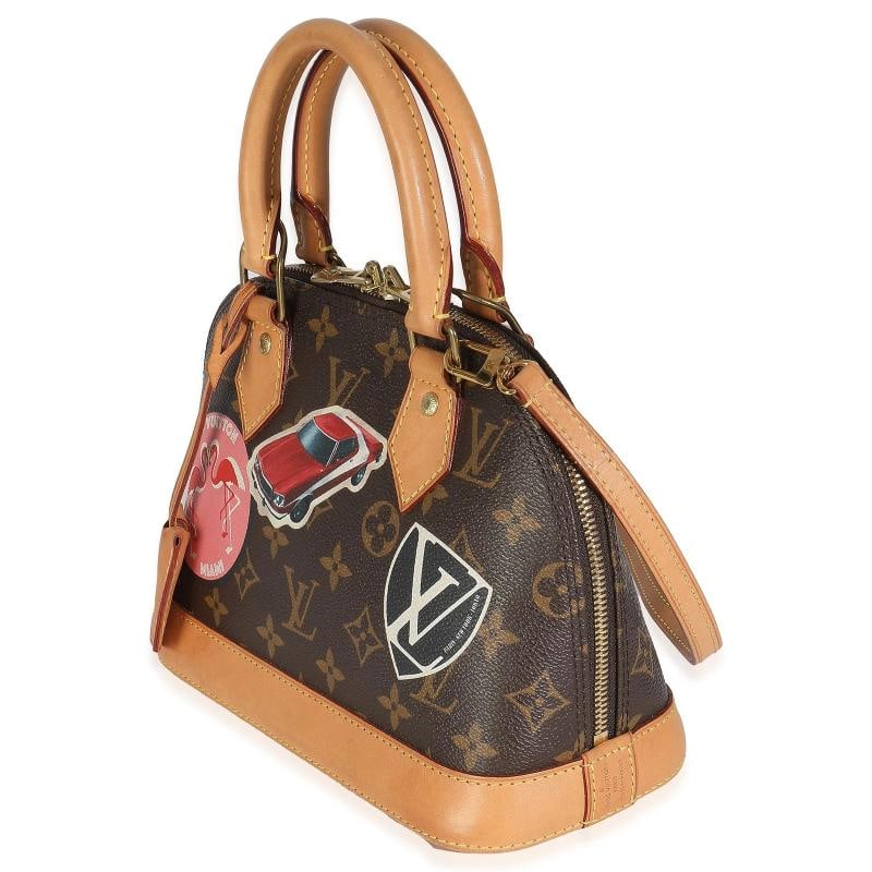 Louis Vuitton Monogram Canvas World Tour Alma BB - 3