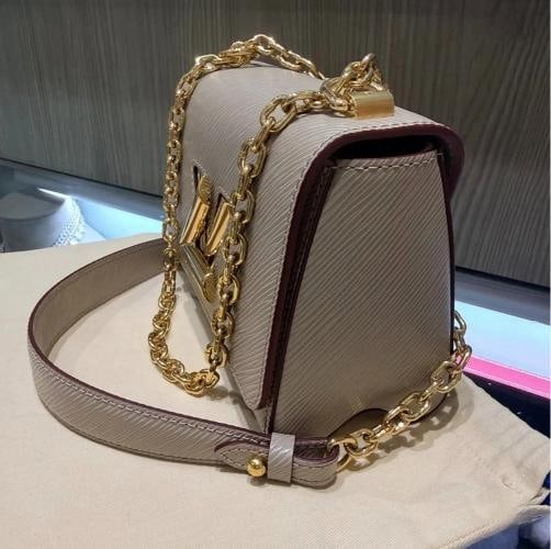 Louis Vuitton Twist Crossbody PM Galet Grey Epi Leather M21133 - 5
