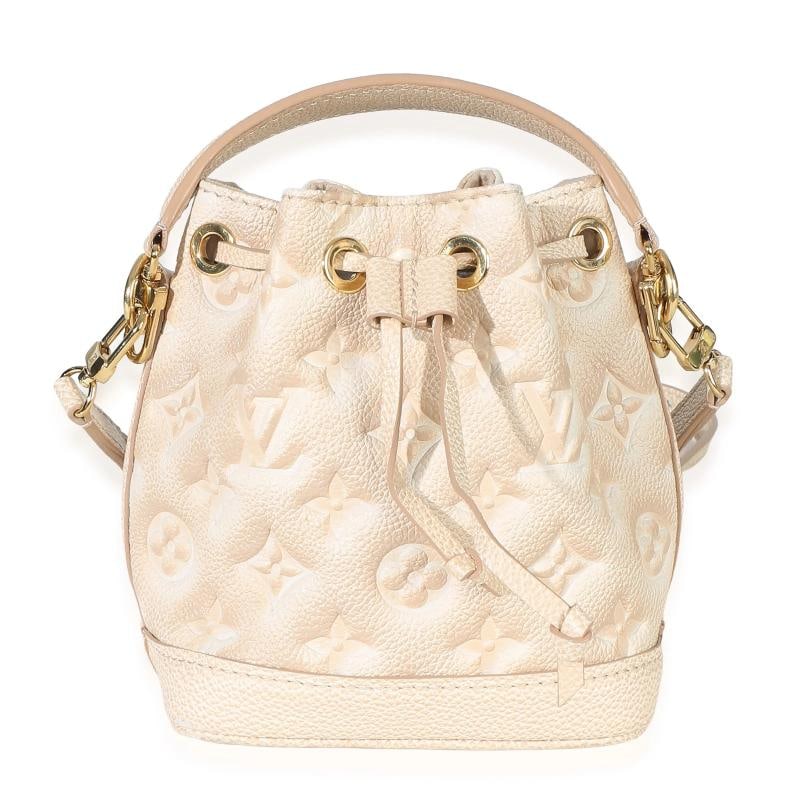 Louis Vuitton Beige Clair Monogram Empreinte Stardust Nano Noe (1 of 10)
