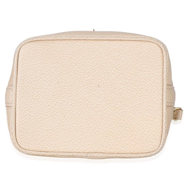 Louis Vuitton Beige Clair Monogram Empreinte Stardust Nano Noe - 9