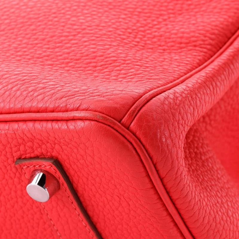 Hermes Birkin Handbag Cascade Tricolor Clemence and Swift with Brushed Palladium - 8