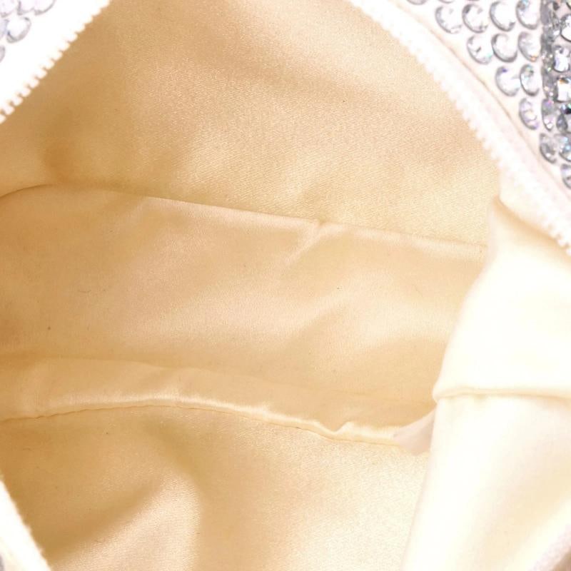 Prada Re-Edition 2000 Hobo Crystal Embellished Satin Mini - 5