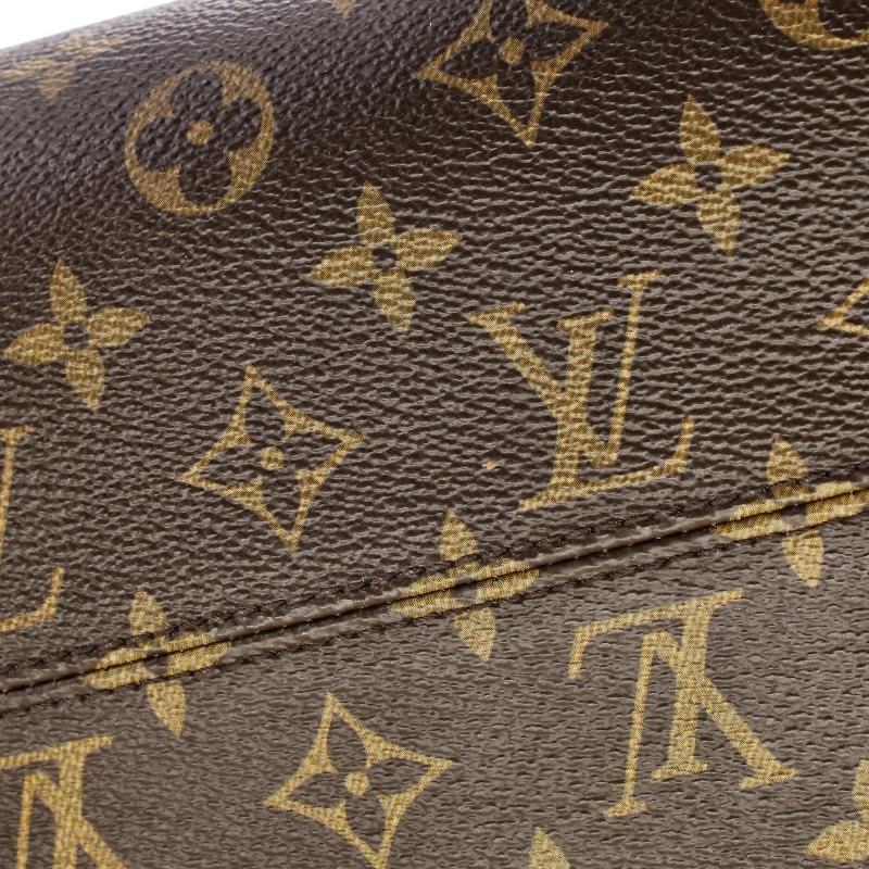 Louis Vuitton Popincourt NM Handbag Monogram Canvas with Python MM - 7