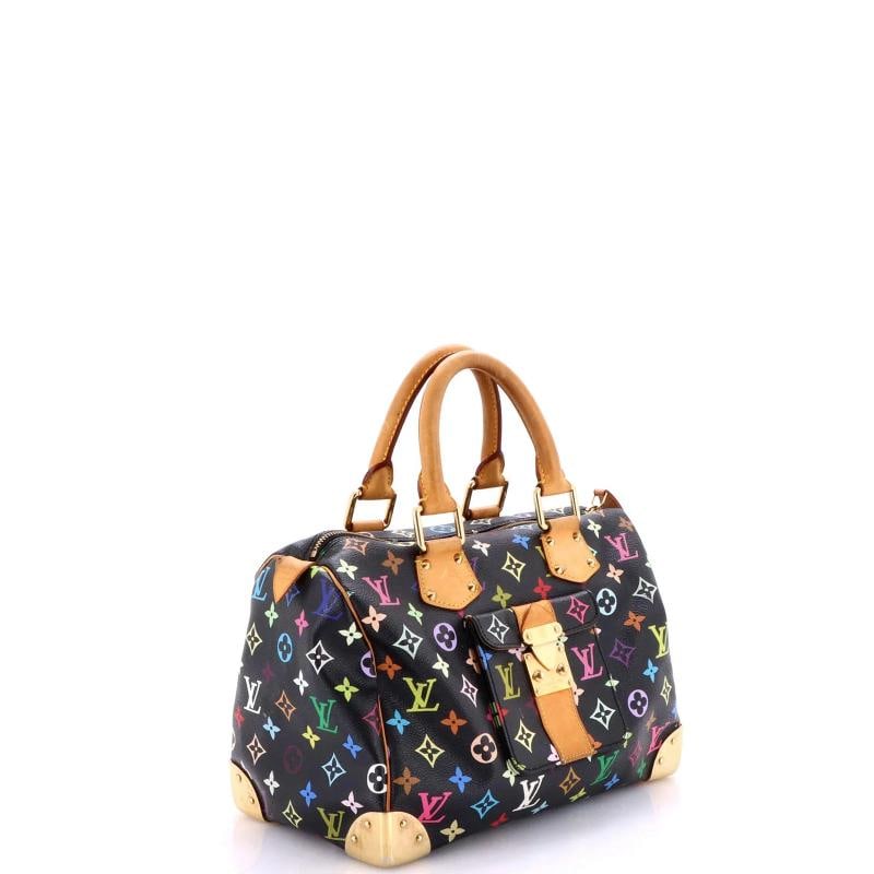 Louis Vuitton Speedy Handbag Monogram Multicolor 30 - 2