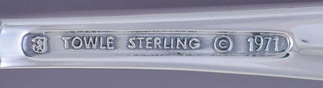 Great set 13 Towle Sterling Silver Monte Cristo Montecristo Teaspoons - 4