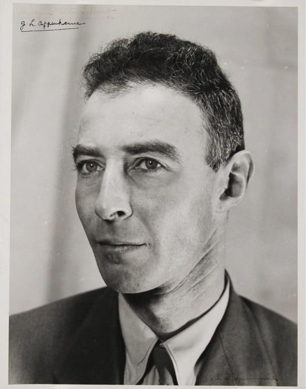 J. Robert Oppenheimer Authentic Signed 8x10 Black & White Photo JSA #ZZ36160: Condition: Used: An item that has been used previously. ,Autograph Authentication: JSA,Original/Reproduction: Original,PRODUCT_COA: JSA,PRODUCT_SIGNED_BY_NAME: J. Robert Oppenheimer,Country of