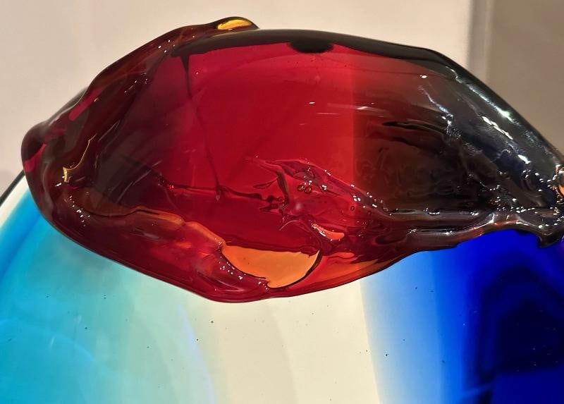 MURANO Art Glass Sculpture~ Signed~ (16"H x 10.5"W) - 11