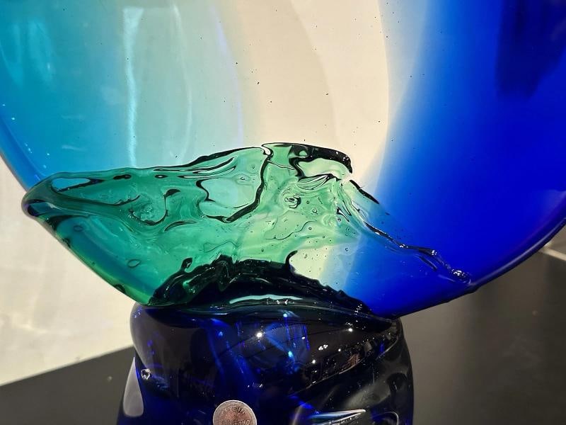 MURANO Art Glass Sculpture~ Signed~ (16"H x 10.5"W) - 14
